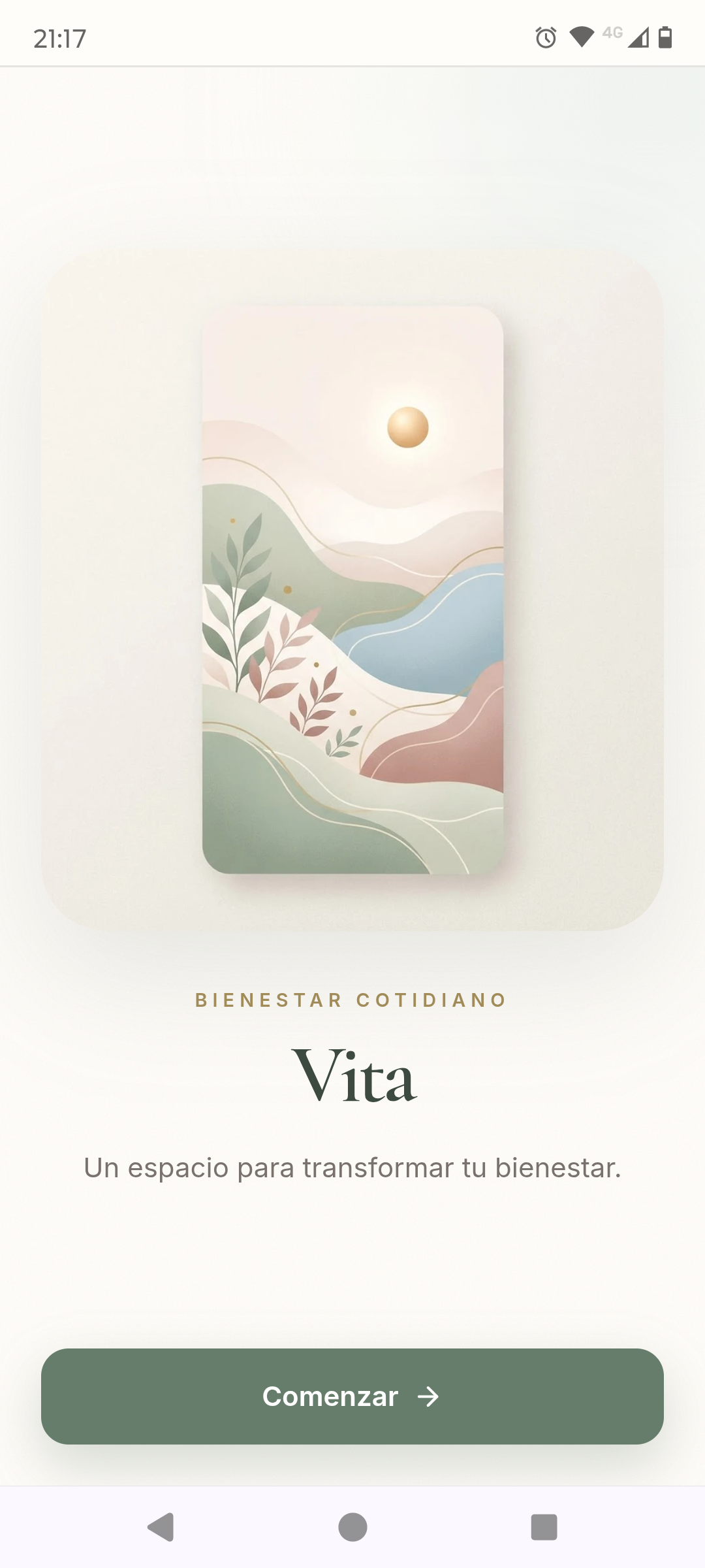 App Vita - Oráculo del día