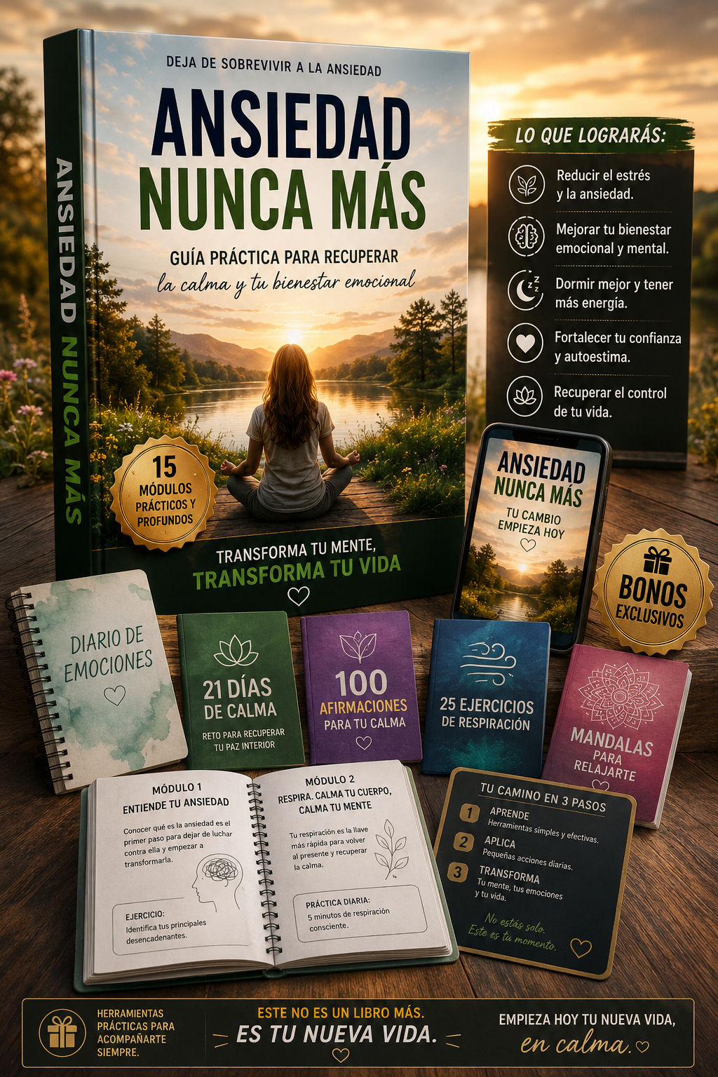 REPROGRAMA TU MENTE PARA CALMAR LA ANSIEDAD