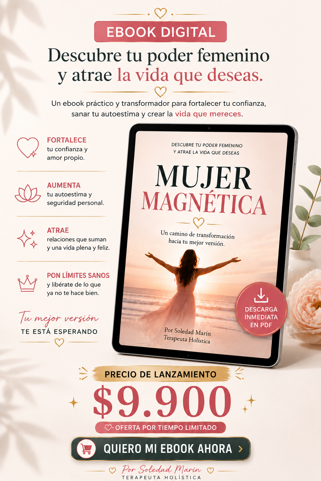 Mujer magnética